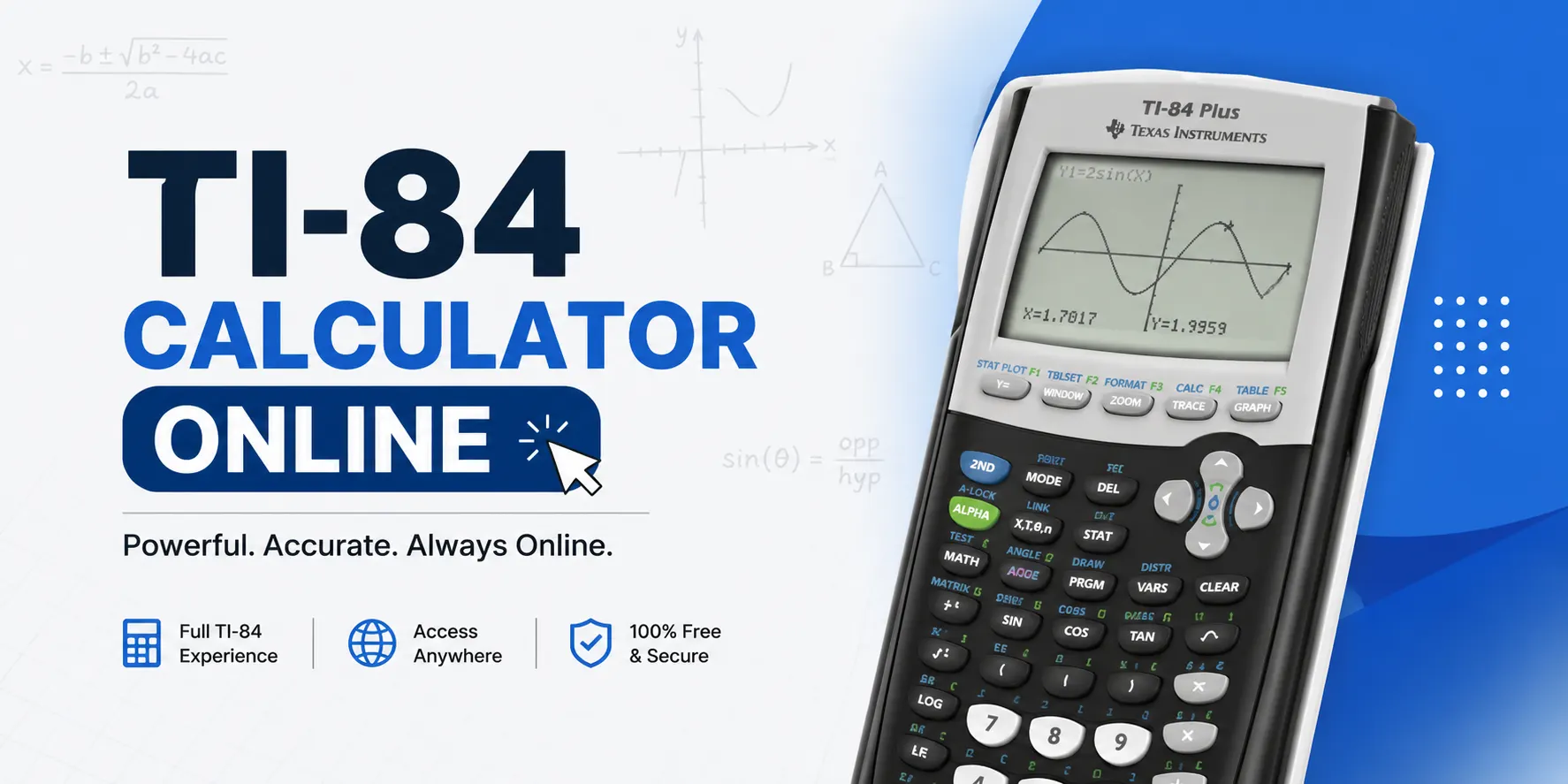 TI-84 Calculator Online Free: Solve Complex Math Instantly (Step-by-Step Guide)
